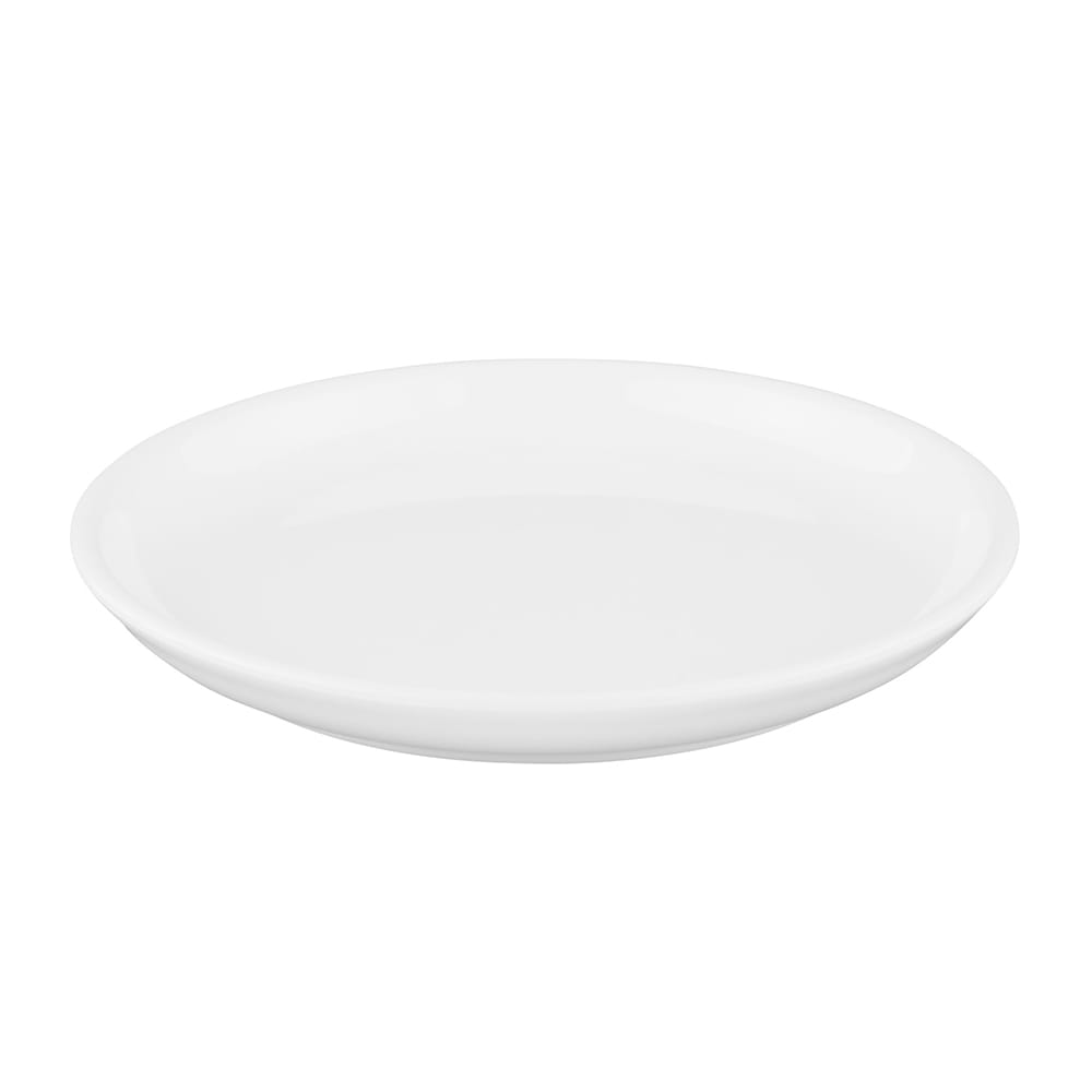 Elite Global Solutions 6 1/2" Round Melamine Dessert Plate, White (B65R-W)