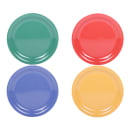 Elite Global Solutions 7 1/4" Round Rio Platter - Melamine, Assorted Colors (B714PL-MIX) thumbnail 2