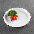 Elite Global Solutions 7 1/2" Round Melamine Salad Plate, White (B75R-W) thumbnail 7