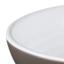 Elite Global Solutions 26 oz Round Melamine Bowl, Chocolate/White (B7R2T-WS/CH) thumbnail 5