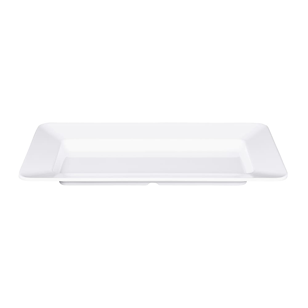 Elite Global Solutions Rectangular Melamine Dinner Plate - 15" x 8", White (B815RC-W)