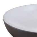 Elite Global Solutions 8 1/2" Round Melamine Salad Plate, Chocolate/White (B85R2T-WS/CH) thumbnail 6