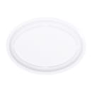 Elite Global Solutions 13 1/4" x 9 5/8" Oval Simplicity Platter - Melamine, White (B913OV-W) thumbnail 4