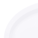 Elite Global Solutions 13 1/4" x 9 5/8" Oval Simplicity Platter - Melamine, White (B913OV-W) thumbnail 5