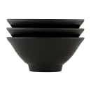 Elite Global Solutions 14 oz Round Melamine Bowl, Black (D1005RR-B) thumbnail 6