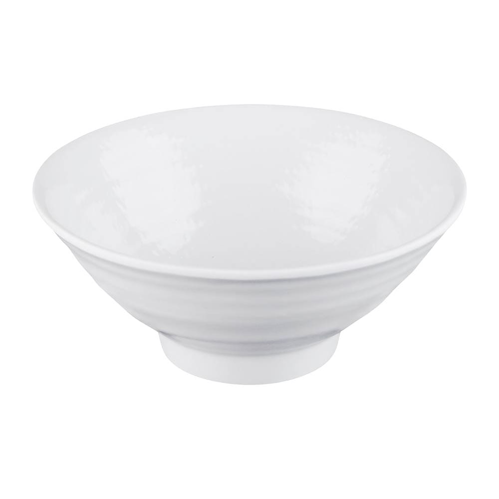 Elite Global Solutions 14 oz Round Melamine Bowl, White (D1005RR-W)