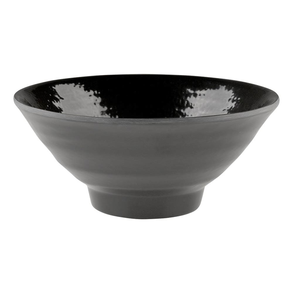 Elite Global Solutions 20 oz Round Melamine Bowl, Black (D1006RR-B)