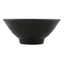 Elite Global Solutions 20 oz Round Melamine Bowl, Black (D1006RR-B) thumbnail 2