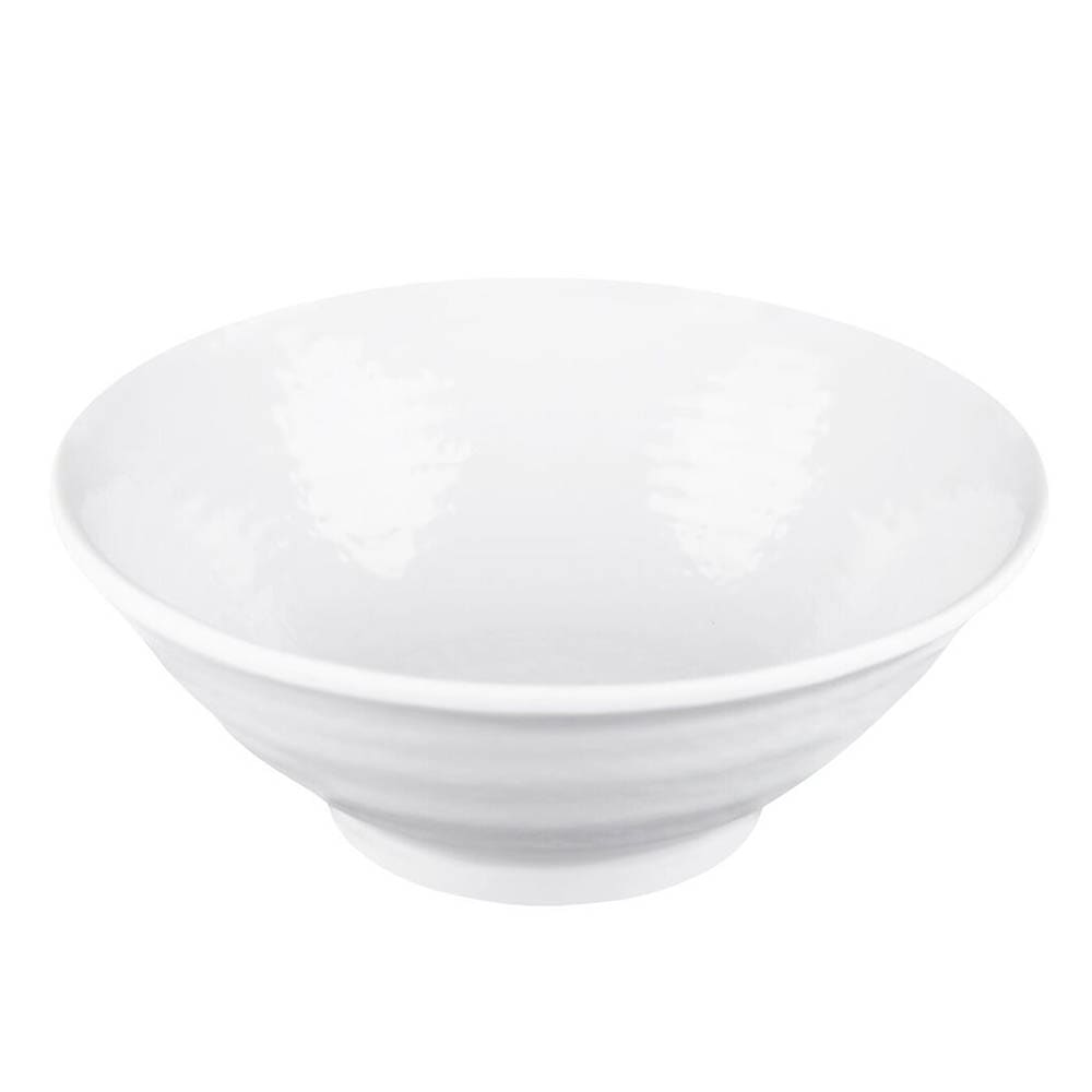 Elite Global Solutions 20 oz Round Melamine Bowl, White (D1006RR-W)