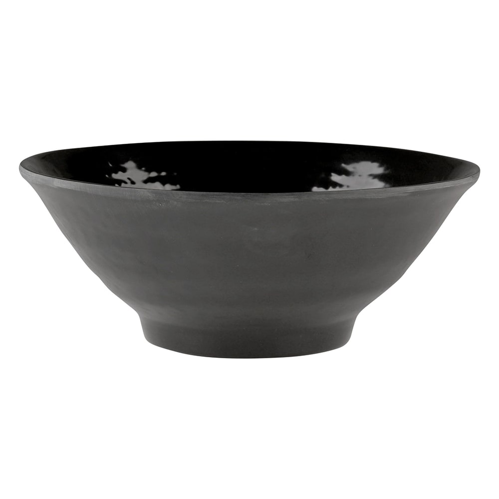 Elite Global Solutions 24 oz Round Melamine Bowl, Black (D1007RR-B)