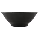 Elite Global Solutions 24 oz Round Melamine Bowl, Black (D1007RR-B) thumbnail 2