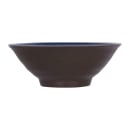Elite Global Solutions 40 oz Round Melamine Serving Bowl, Lapis/Chocolate (D1008RR-LAP/CH) thumbnail 3