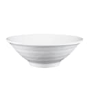 Elite Global Solutions 40 oz Round Melamine Bowl, White (D1008RR-W) thumbnail 2