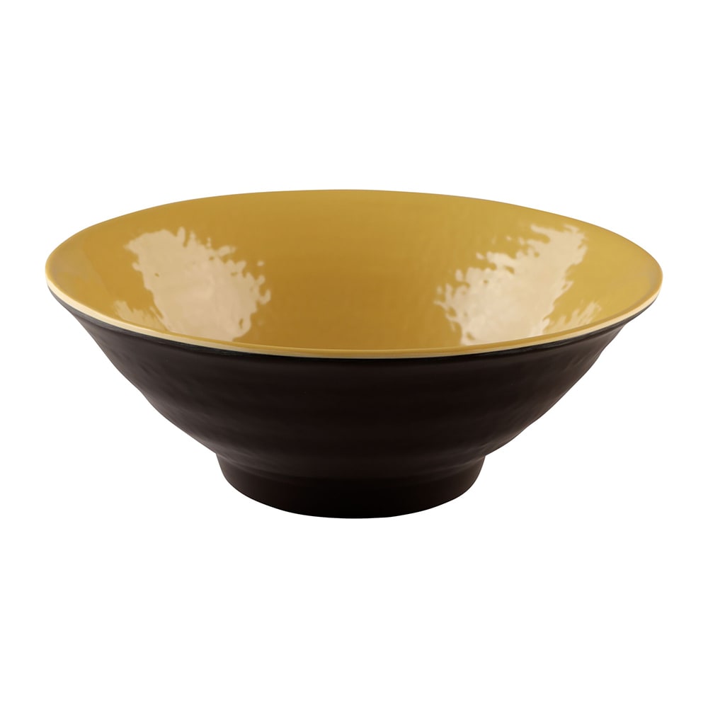 Elite Global Solutions 55 oz Round Melamine Bowl, Olive Oil (D1010RR-OO)