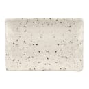 Elite Global Solutions Rectangular Melamine Dinner Plate - 10" x 6 3/4", Chocolate Chip (D1061RC-CC) thumbnail 2