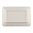 Elite Global Solutions Rectangular Melamine Dinner Plate - 10" x 6 3/4", Chocolate Chip (D1061RC-CC) thumbnail 4