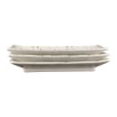 Elite Global Solutions Rectangular Melamine Dinner Plate - 10" x 6 3/4", Chocolate Chip (D1061RC-CC) thumbnail 6