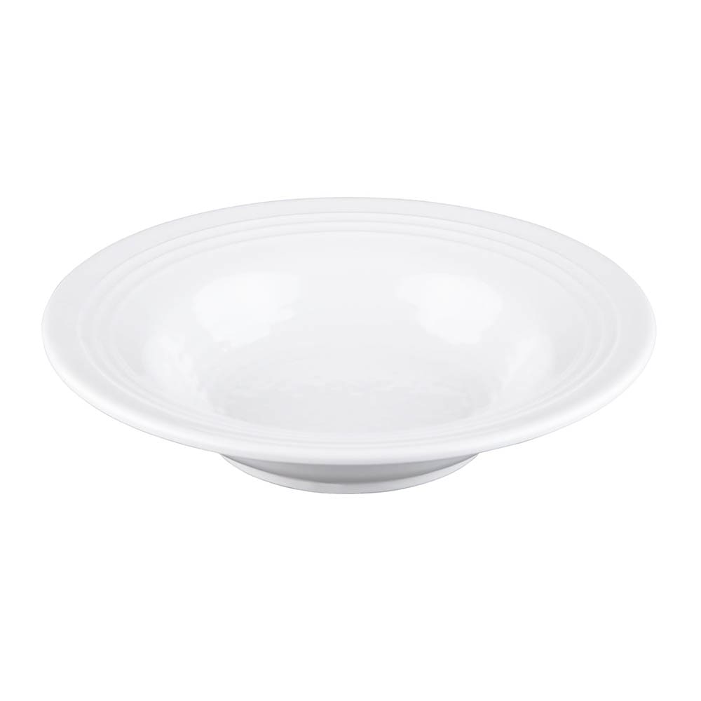 Elite Global Solutions 11" Round Melamine Dinner Plate, White (D1098GG-W)
