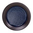 Elite Global Solutions 11" Round Melamine Dinner Plate, Lapis/Chocolate (D1098GM-LAP/CH) thumbnail 2