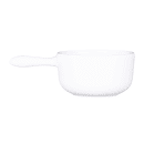Elite Global Solutions 10 oz Round French Casserole Dish w/ Handle - Melamine, White (D10C-W) thumbnail 3