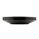 Elite Global Solutions 10" Round Melamine Dinner Plate, Black (D10RR-B) thumbnail 5