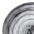 Elite Global Solutions 10 1/8" Round Melamine Dinner Plate, Black (D110R-BD) thumbnail 3