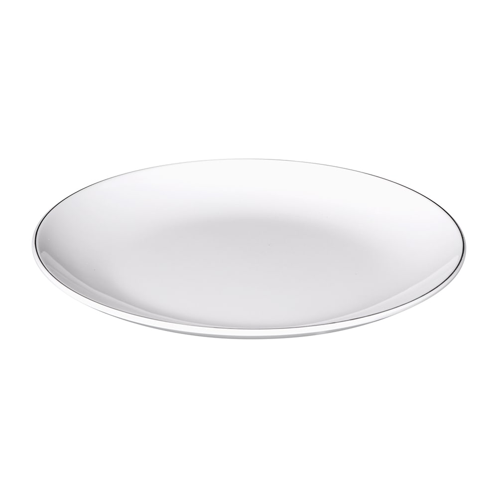 Elite Global Solutions 10" Round Melamine Dinner Plate, White (D1110L-W)
