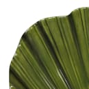 Elite Global Solutions Leaf Shaped Melamine Dinner Plate - 11" x 10", Green (D1110PL-DG) thumbnail 5