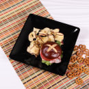 Elite Global Solutions 11" Square Melamine Dinner Plate, Black (D1111SQ-B) thumbnail 6