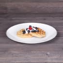 Elite Global Solutions 12" Round Melamine Dinner Plate, White (D1112L-W) thumbnail 7