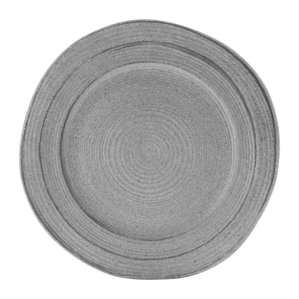 Elite Global Solutions 11 3/4" Round Melamine Dinner Plate, Granite Stone (D1134ST-GSD)
