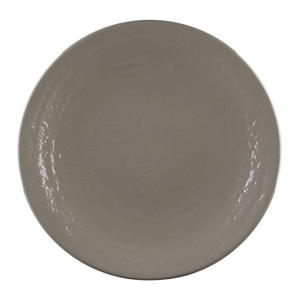 Elite Global Solutions 11 7/8" Round Melamine Dinner Plate, Mushroom (D117RR-MR)