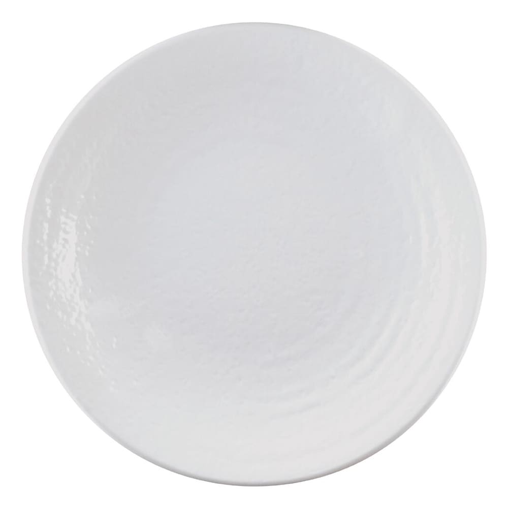 Elite Global Solutions 11 7/8" Round Melamine Dinner Plate, White (D117RR-W)