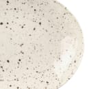 Elite Global Solutions 11" x 8 3/8" Oval Melamine Dinner Plate - Chocolate Chip (D1181OV-CC) thumbnail 5