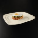 Elite Global Solutions 11" Square Melamine Dinner Plate, Off White Stone (D11PLST-OWD) thumbnail 7