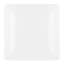 Elite Global Solutions 11" Square Melamine Dinner Plate, White (D11SQRR-W) thumbnail 3