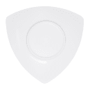 Elite Global Solutions 10 1/4" Triangular Melamine Dinner Plate, White (D11T-W) thumbnail 4