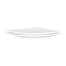 Elite Global Solutions 10 1/4" Triangular Melamine Dinner Plate, White (D11T-W) thumbnail 6
