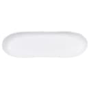Elite Global Solutions 13" x 4" Oval Tuscany Tray - Melamine, White (D134-W) thumbnail 2