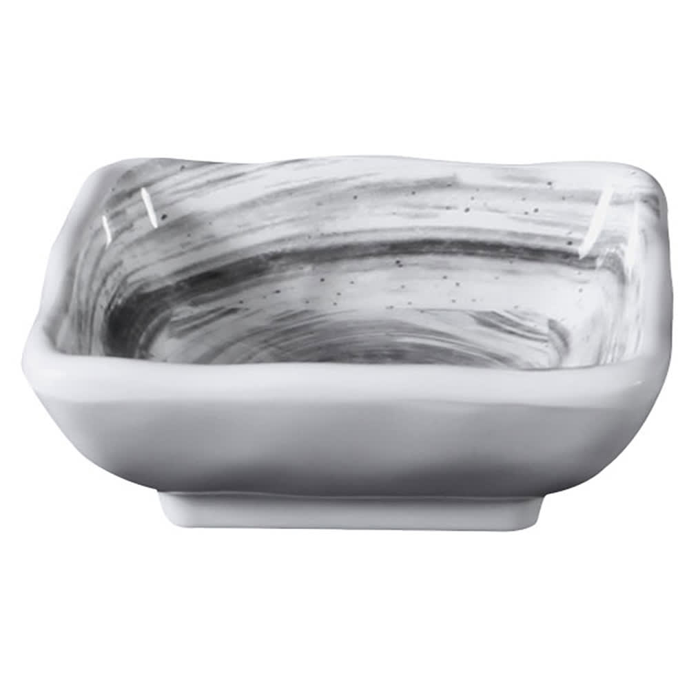 Elite Global Solutions 2 oz Melamine Ramekin, Black (D21SQ-BD)