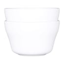 Elite Global Solutions 9 oz Round Melamine Bowl, White (D2418-W) thumbnail 6