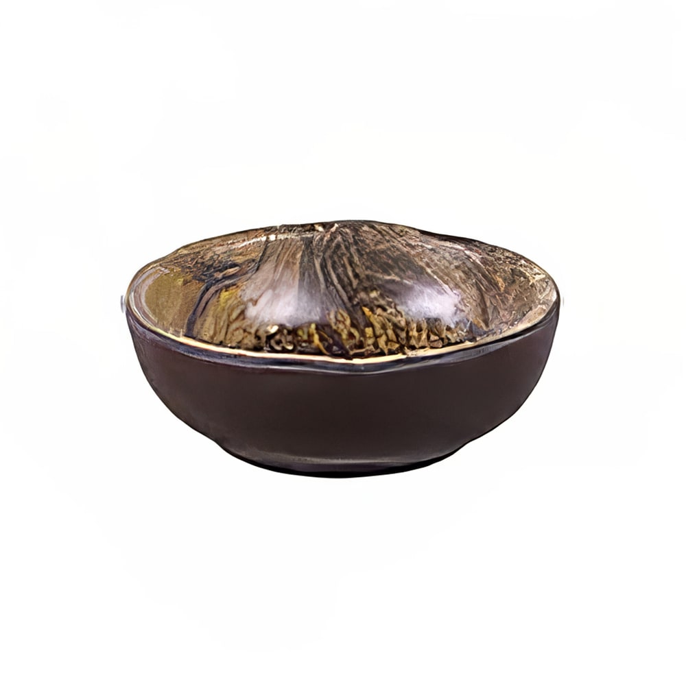 Elite Global Solutions 3 oz Round Melamine Sequoia Bowl (D312RB-SEQ)
