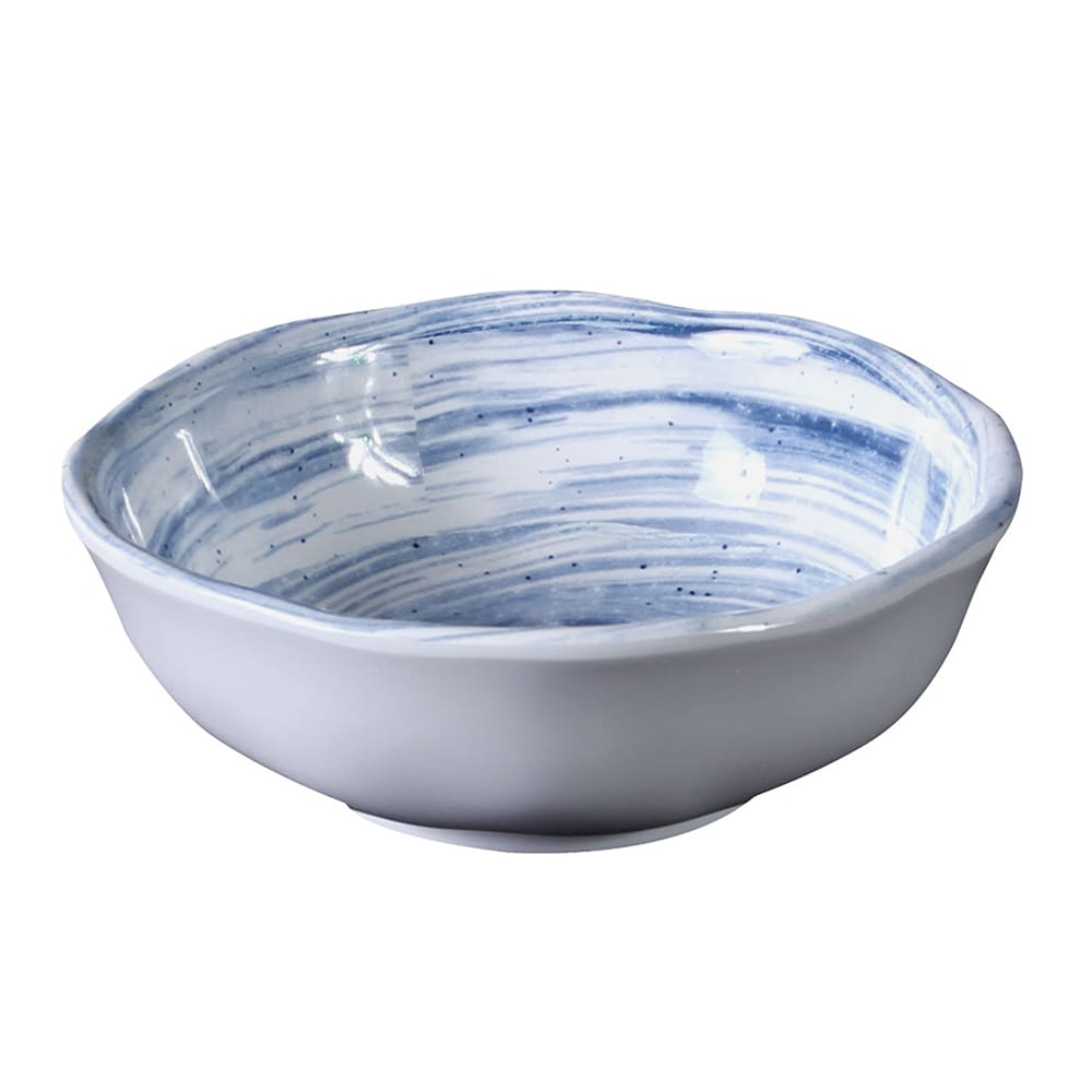 Elite Global Solutions 9 oz Round Melamine Bowl, Navy (D4134R-ND)