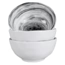 Elite Global Solutions 9 oz Round Melamine Bowl, Black (D4142R-BD) thumbnail 6