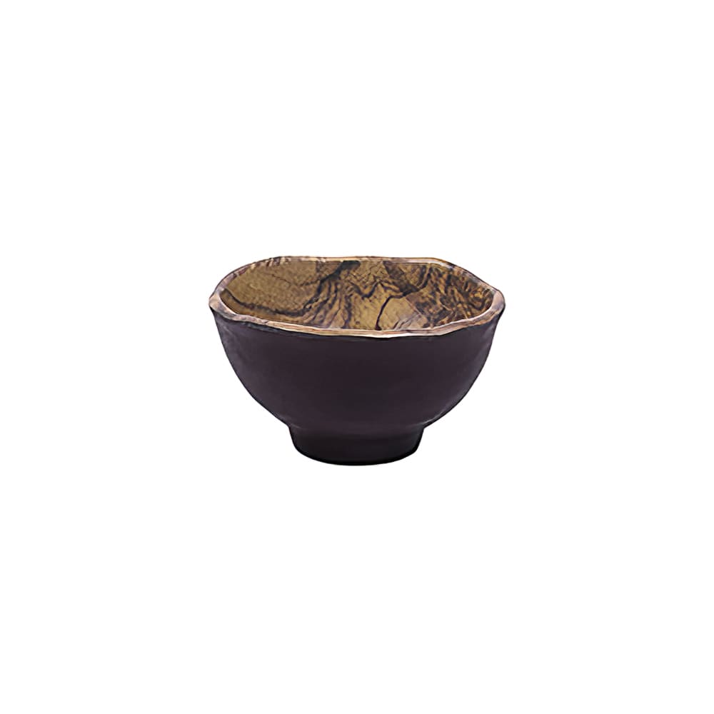 Elite Global Solutions 9 oz Round Melamine Sequoia Bowl (D4149RB-SEQ)