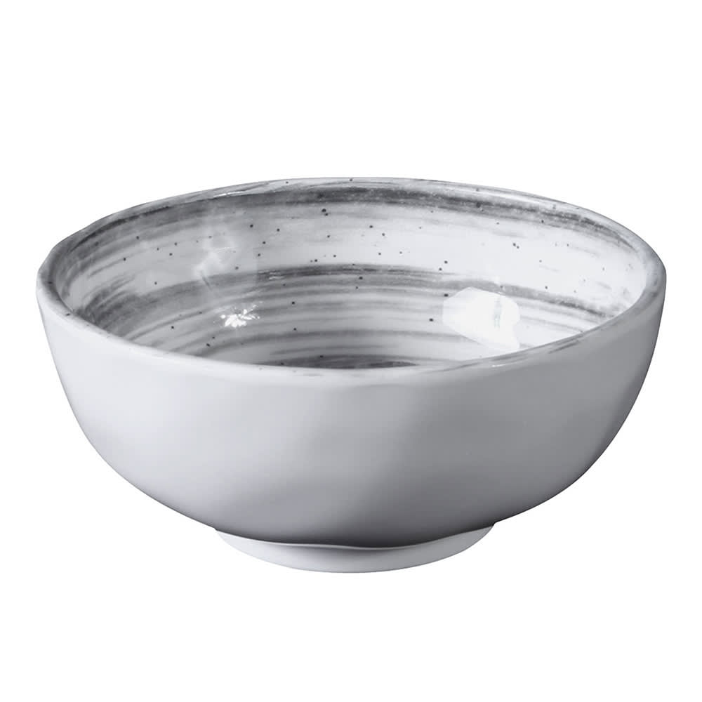 Elite Global Solutions 14 oz Round Melamine Bowl, Black (D4238R-BD)