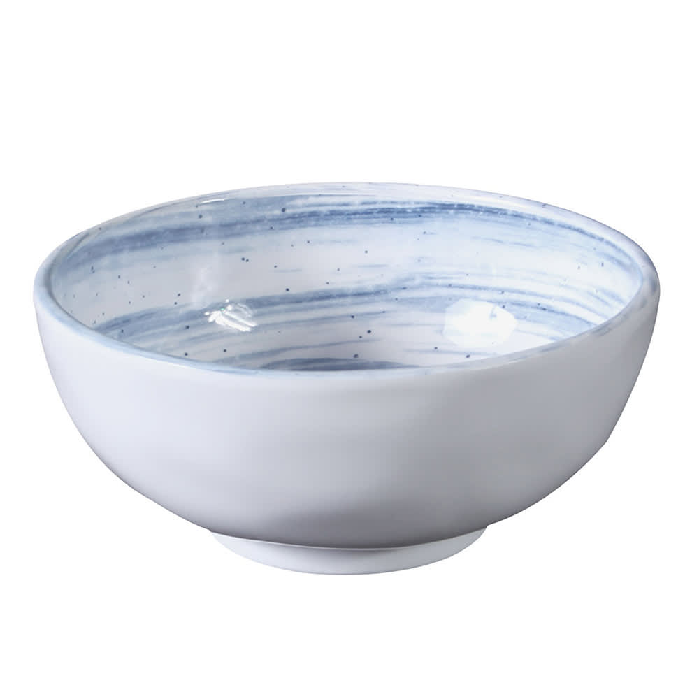 Elite Global Solutions 14 oz Round Melamine Bowl, Navy (D4238R-ND)