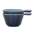 Elite Global Solutions 10 oz Round Melamine Handled Bowl, Abyss/Lapis (D42RR-ABY/LAP) thumbnail 6