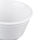 Elite Global Solutions 10 oz Round Pebble Creek Bowl w/ Handle - Melamine, White (D42RR-W) thumbnail 5