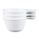 Elite Global Solutions 10 oz Round Pebble Creek Bowl w/ Handle - Melamine, White (D42RR-W) thumbnail 6